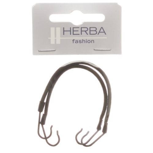 Herba Hack rubber 13.5cm black 2 pcs