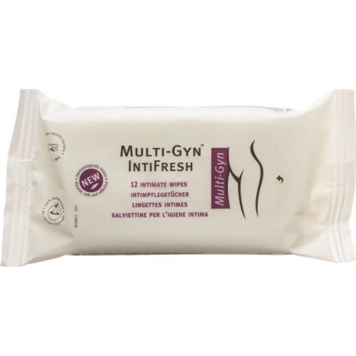 Multi-Gyn IntiFresh Intimate Wipes 12 pcs