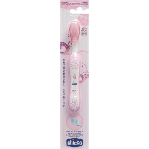 Chicco toothbrush pink 6m +