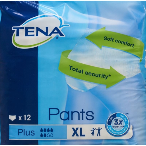 TENA Pants Plus XL ConfioFit 12 pcs