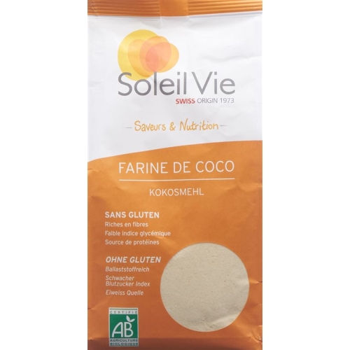Soleil Vie Organic Coconut Flour without gluten 400g