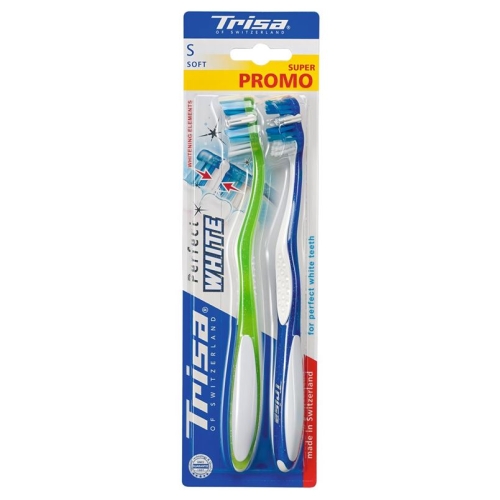 Trisa Perfect White toothbrush soft Duo