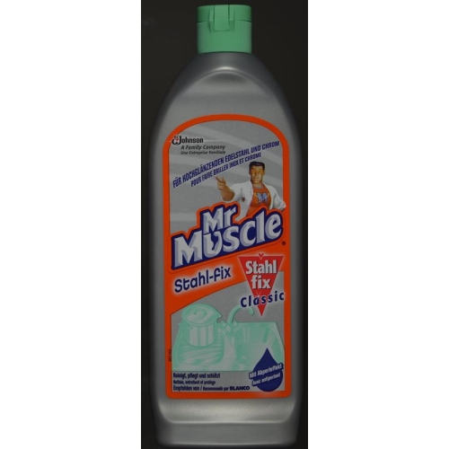 Mr Muscle chrome steel cleaner steel fixed 200 ml