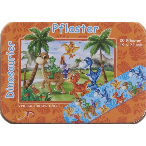 Döll adhesive plasters 19x72mm dinosaurs Ds 20 pcs
