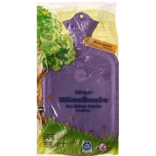 SINGER hot water bottle 2l lamella 1sided lilac