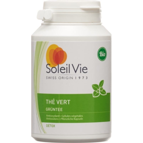 Soleil Vie green tea Kaps 470 mg Bio 100 pcs