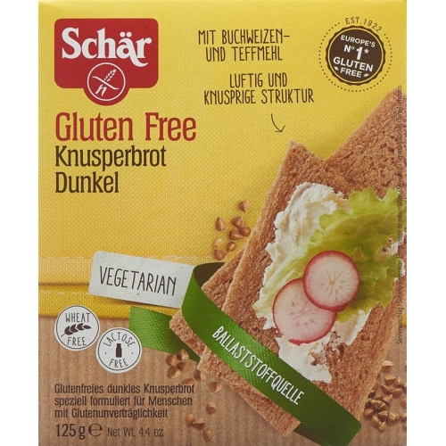 Schär Knusperbrot dark gluten free 125 g
