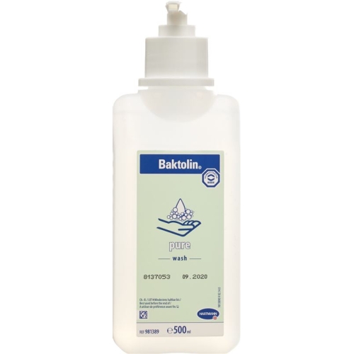 Baktolin pure body wash with pump 500 ml