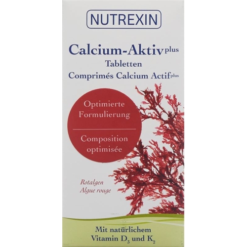 Nutrexin calcium-activated plus tbl Ds 120 pcs
