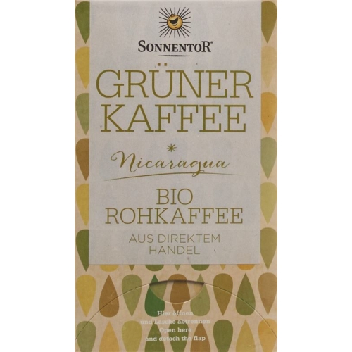 Sonnentor Green coffee Battalion 18 pieces