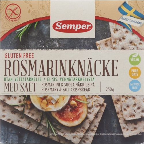 Semper Rosmarinknäcke gluten free 230 g