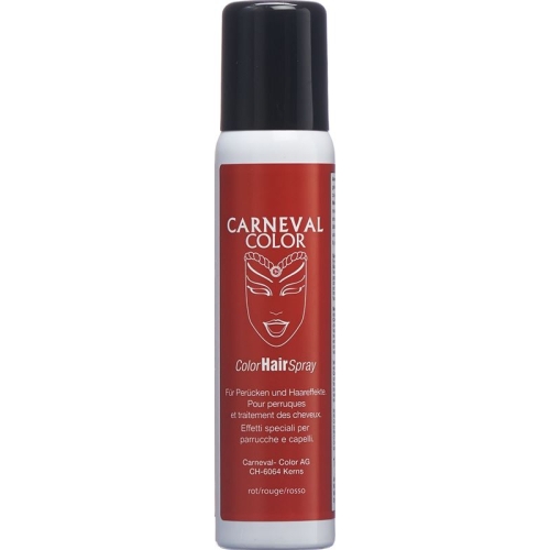 Carnival Color Hair Spray Red 100 ml