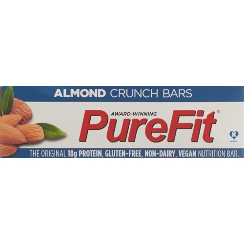 PureFit Protein Bar Almond 100% vegan 15 x 57 g