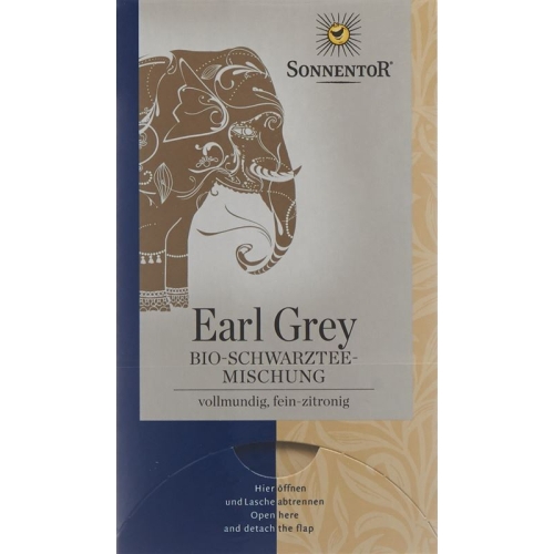 Sonnentor Black Tea Earl Gray Battalion 18 pieces