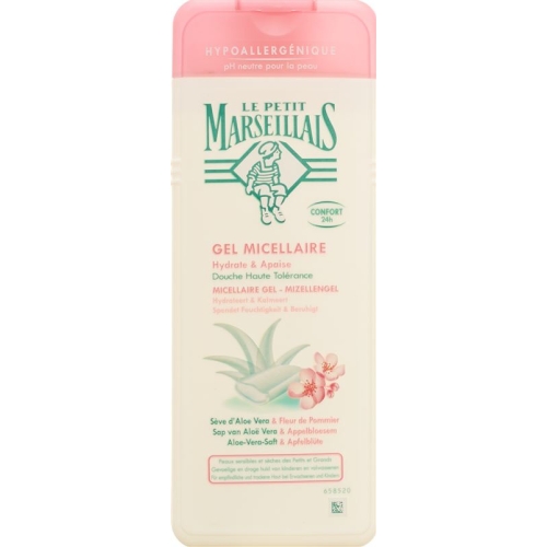 Le Petit Marseillais shower cream hypoallergenic Aloe & apple blossom 400 ml