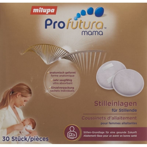 Milupa Profutura breast pads for nursing mothers 30 pcs
