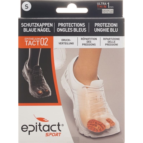 Epitact sport toe cap with blue nails S 23mm 2 pcs