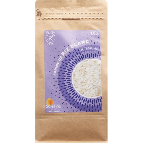Soleil Vie rice flour organic gluten free 500 g