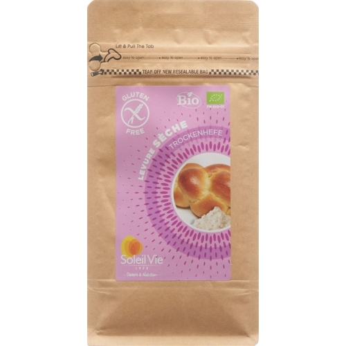 Soleil Vie dry yeast Organic gluten-free 50g
