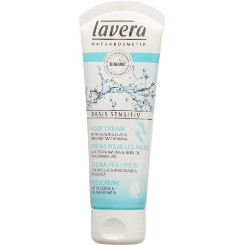 Lavera Fusscreme basis sensitive Tb 75 ml