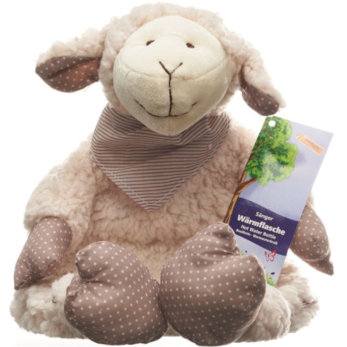 SINGER hot water bottle 0.8l soft toy sheep Lorry