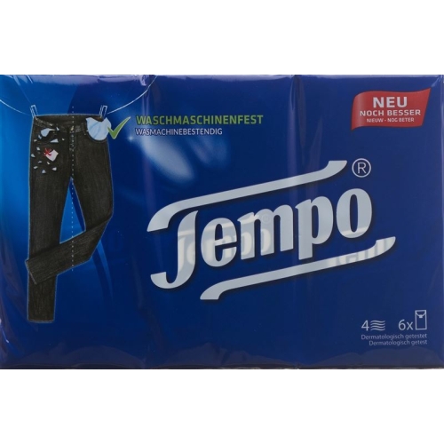Tempo handkerchiefs Classic 6 x 10 pcs