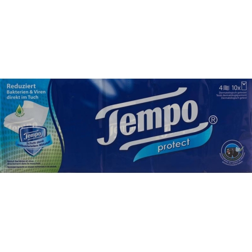 Tempo handkerchiefs Protect 10 x 9 units