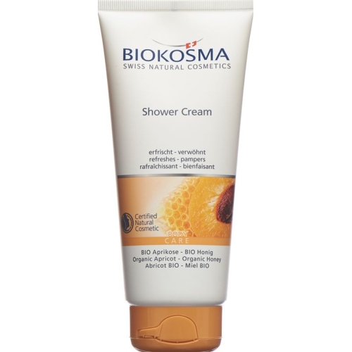 Biokosma Shower Cream apricot Honey 200 ml