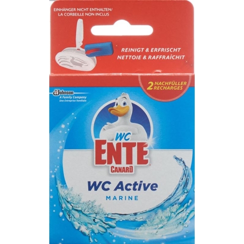 WC WC DUCK Active Nachfüller Marine 2 x 40 g