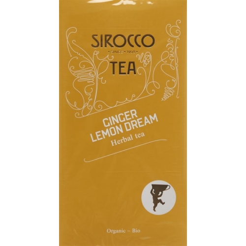Sirocco teabags Ginger Lemon Dream 20 pcs