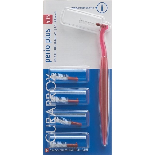 Curaprox CPS 405 perio plus 5 interdental brush + holder