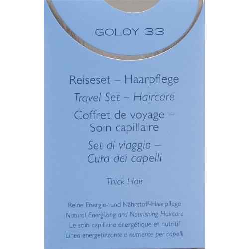 Goloy 33 Reiseset hair care Thick Hair 2 x 50 ml