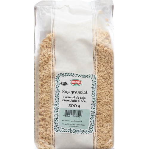 Morga soy meat substitute granular organic Battalion 300 g