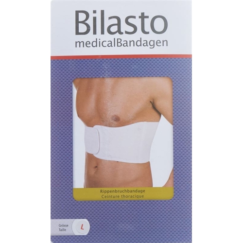 Bilasto broken rib bandage L White Unisex