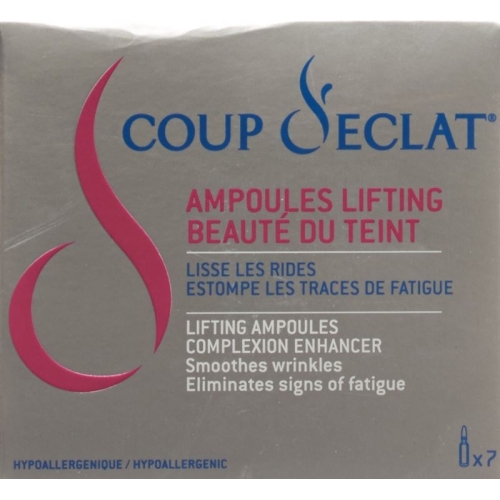 Coup D Eclat face Lifting ampoules 7 x 1 ml