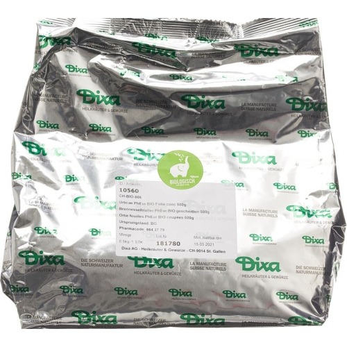 Dixa nettle leaves PhEur BIO cut 500 g