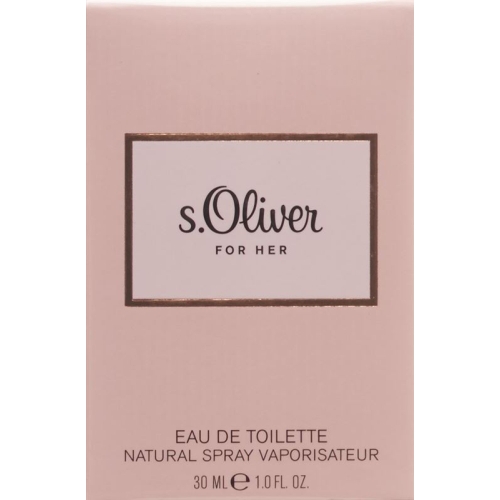 S Oliver For Her Eau de Toilette Natural Spray 30ml buy online