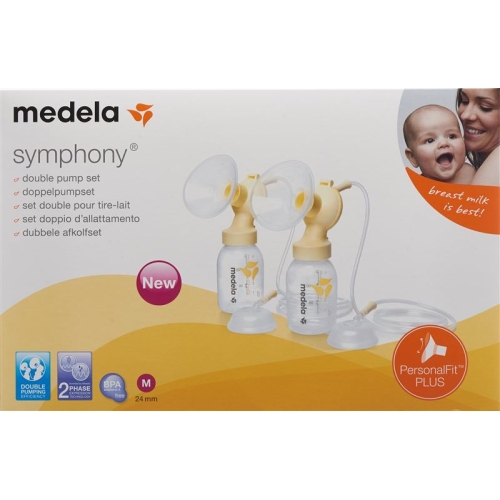 Medela Symphony Doppelpumpset M with PersonalFit PLUS 24 mm