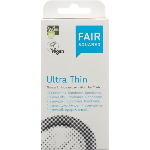 Fairsquared Kondom Ultra Thin Vegan 10 Stück buy online