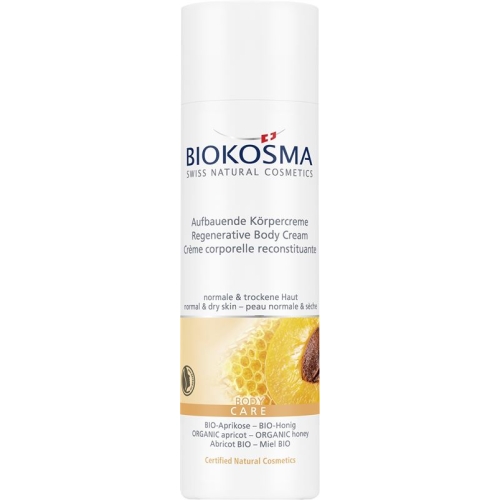 Biokosma structure body cream BIO-Apricot & organic honey 200 ml