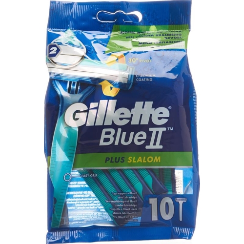 Gillette Blue II Plus Slalom disposable razors 10 pcs