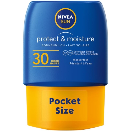 Nivea Sun Protect & Moisture Sunscreen Pocket Size SPF 30 50 ml