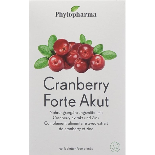 Phytopharma Cranberry Forte Acute 30 tablets