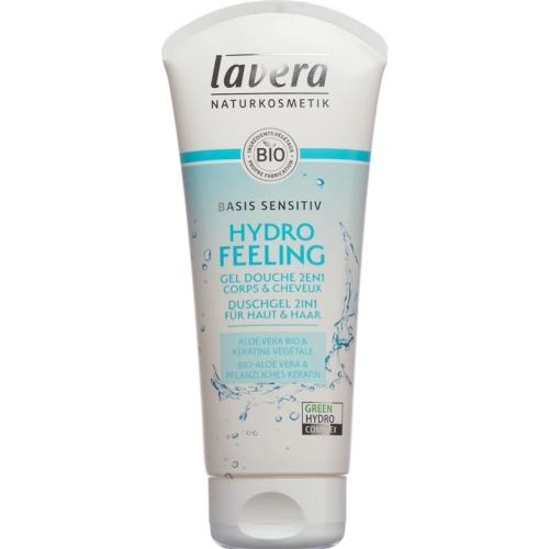 Lavera Shower Gel 2in1 Skin & Coat Organic Aloe Vera & vegetable keratin Tb 200 ml
