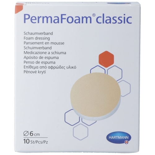 PermaFoam Classic about 6cm sterile 10 pcs