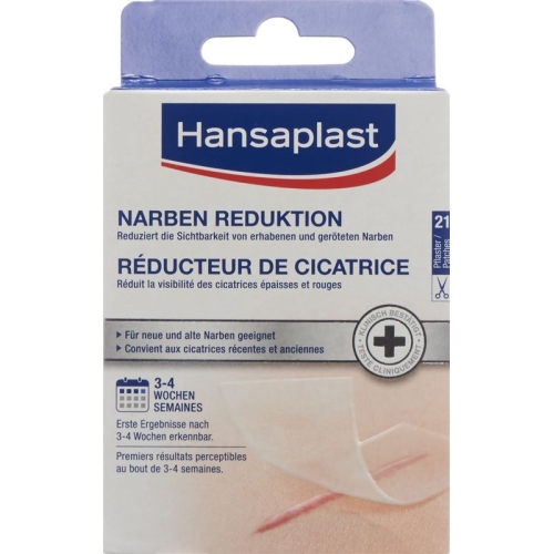 Hansaplast scar-reducing plaster 21 pcs