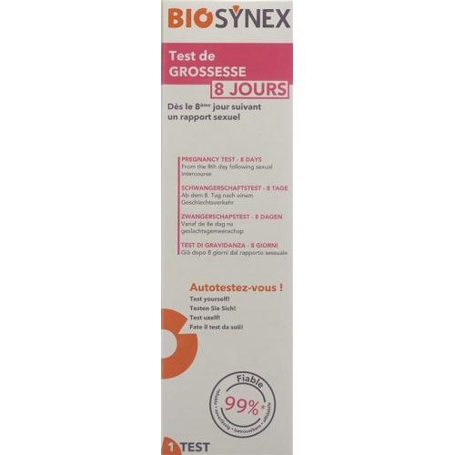 BIOSYNEX pregnancy test 8 days buy online