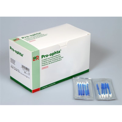 Pro Ophta Lanzett-Stieltupfer Box 16 Stück buy online