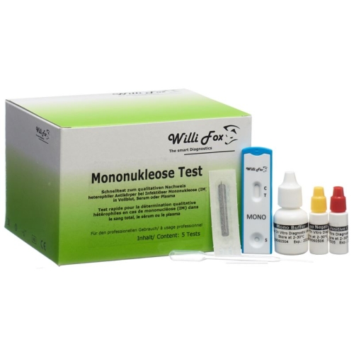 Willi Fox mononucleosis test 5 pcs