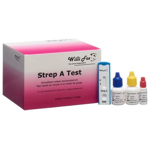 Willi Fox Strep A test 5 pcs